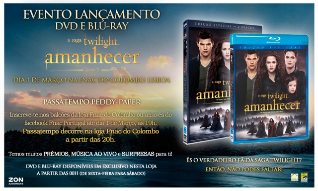 Twilight Amanhecer parte 2 fnac-cópia