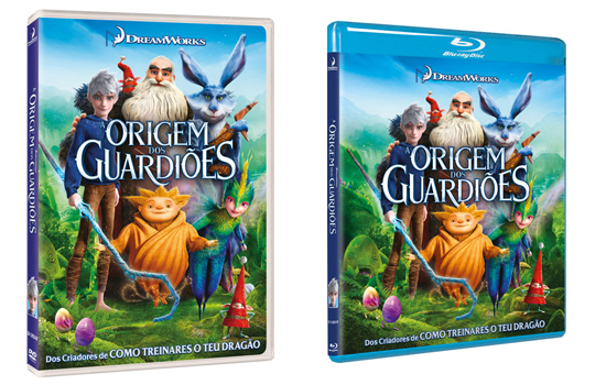 A Origem dos Guardiões - DVD BD