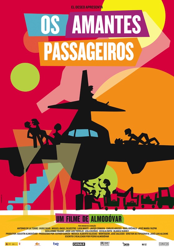 OS AMANTES PASSAGEIROS Poster  português