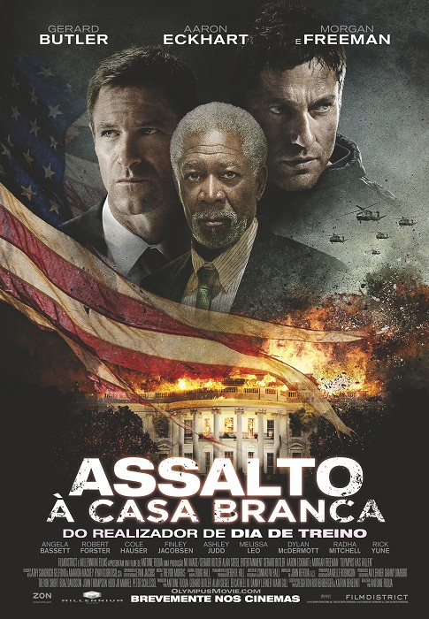 POSTER CINEMA assalto a casa branca