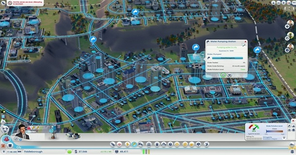 sim city screen