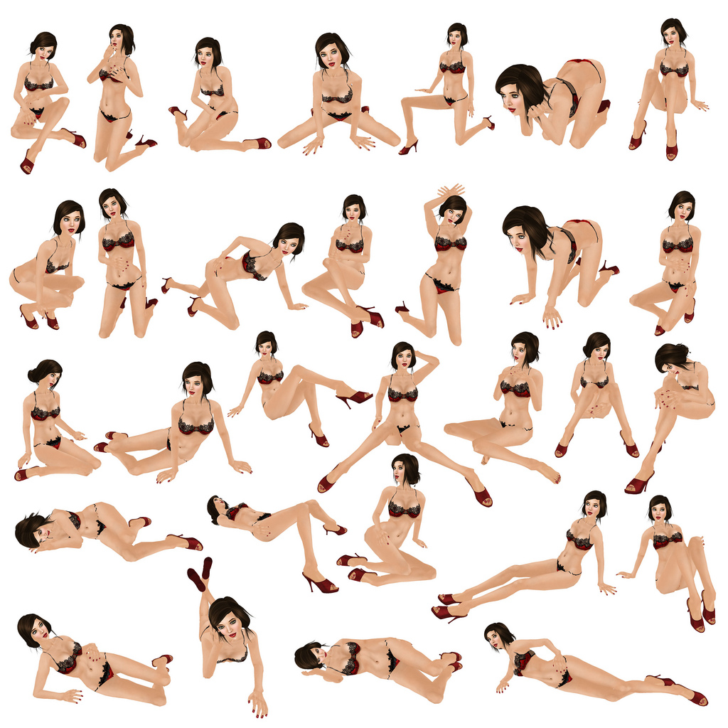 pinup poses 1.