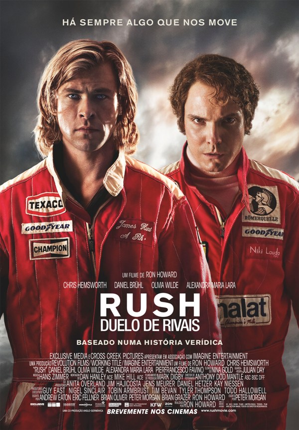 POSTER rush duelo de rivais