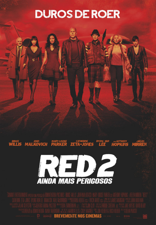 Um bando de agentes reformados no trailer de Red 2