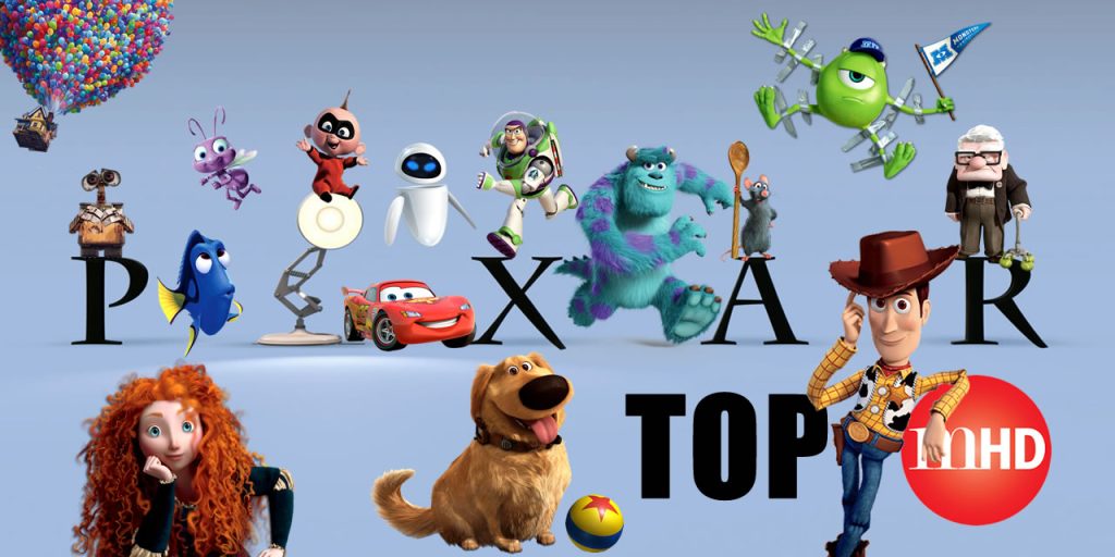 TOP MHD Os Melhores Filmes da Pixar Magazine.HD