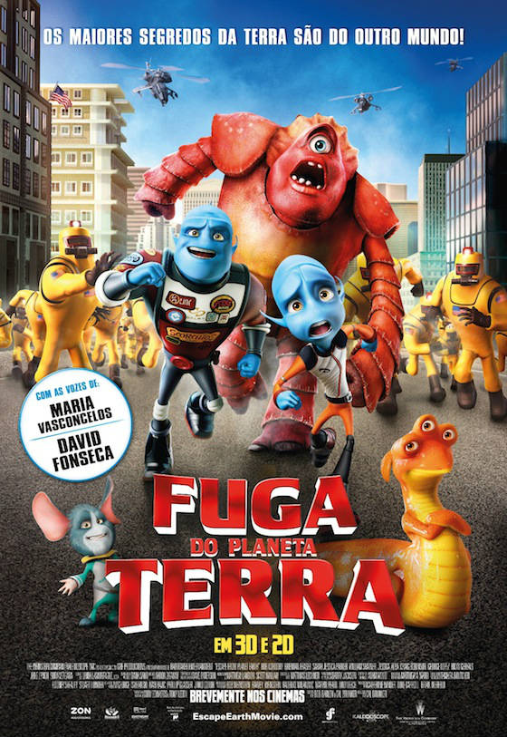 FUGA DO PLANETA TERRA - Poster
