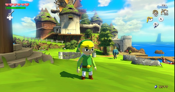 TRADUÇÃO] The Legend of Zelda: the Wind Waker HD (Wii U) - Intro -  Traduzido PT-BR 