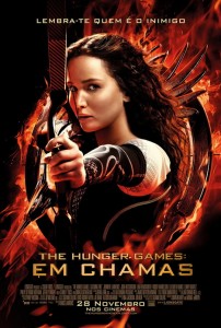 em chamas poster