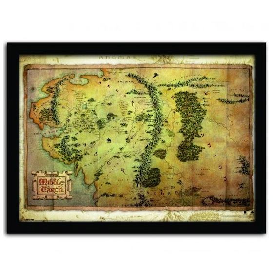 the-hobbit-an-unexpected-journey-framed-poster-journey-map-42-x-30-cm