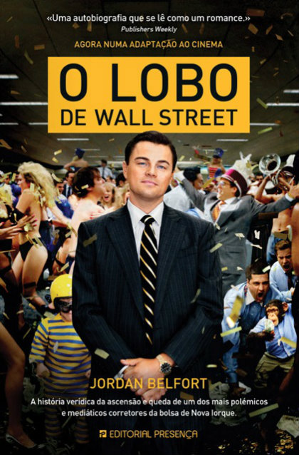 Passatempo do Livro O Lobo de Wall Street - Capa