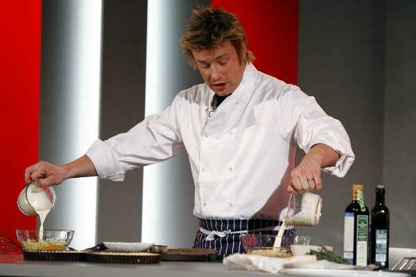 Jamie Oliver e Galinhas ImagemC