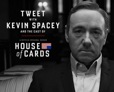 Twitter House of Cards Hoje