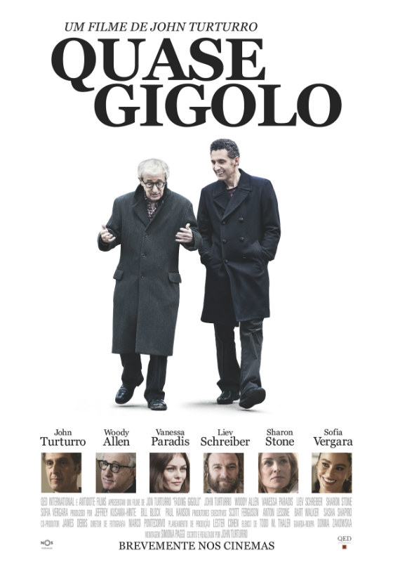 POSTER CINEMA quase gigolo