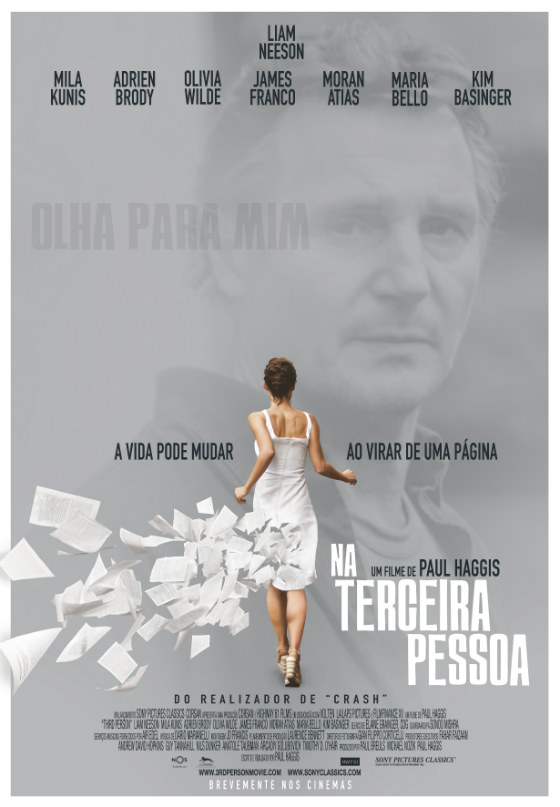 POSTER CINEMA na terceira pessoa