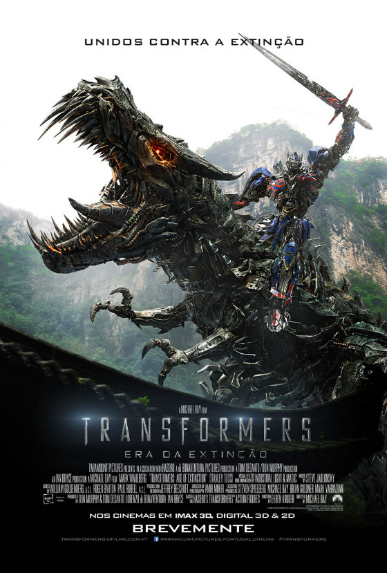 Novo trailer de Transformers: A Era da Extinção traz muita ação