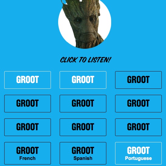 I am groot