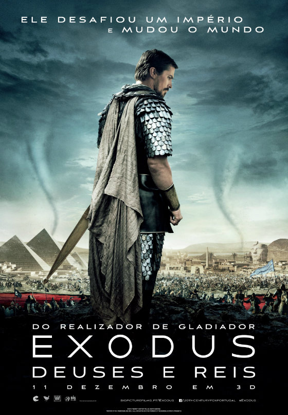 ESTREIAS DE CINEMA - Exodus Deuses e Reis - Poster