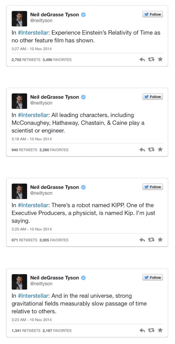 Interstellar Neil deGrasse Tyson 
