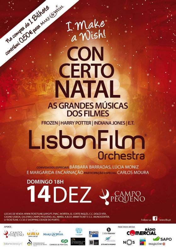 Lisbon Film Orchestra Concerto de Natal Poster