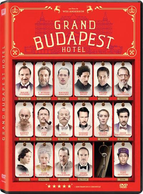 Grand Budapest Hotel DVD