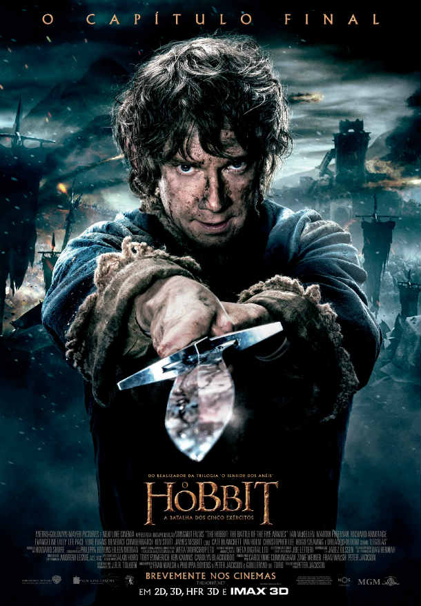 Hobbit - A Batalha dos Cinco Exércitos - 17 dezembro