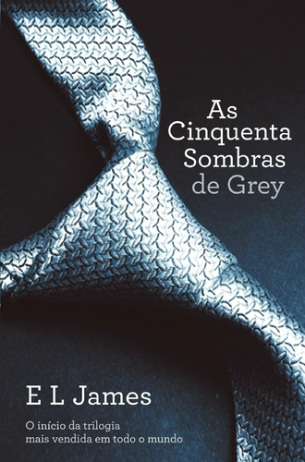 As Cinquenta Sombras de Grey Poster Livro
