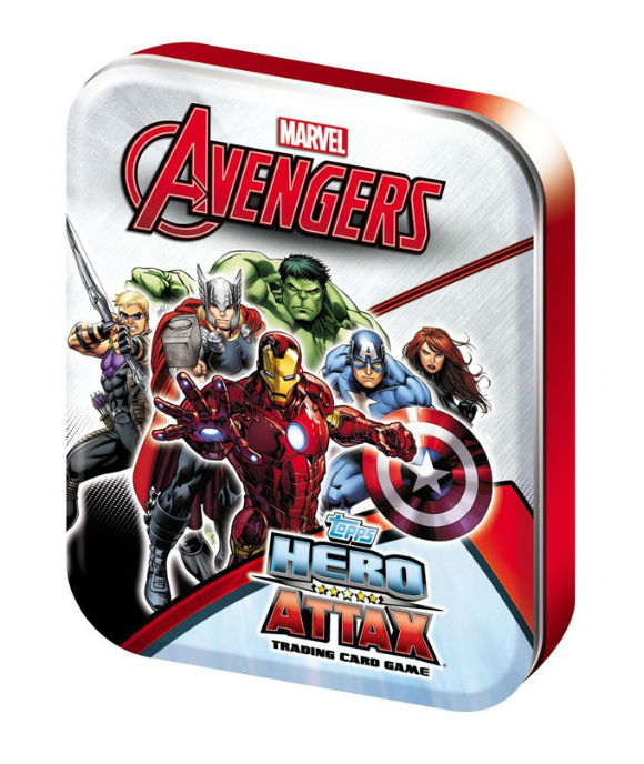 Marvel Avengers Hero Attax - Lata Imagem MHD