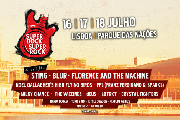 Super Bock Super Rock poster
