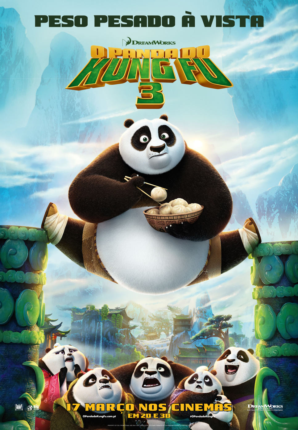 o panda do kung fu