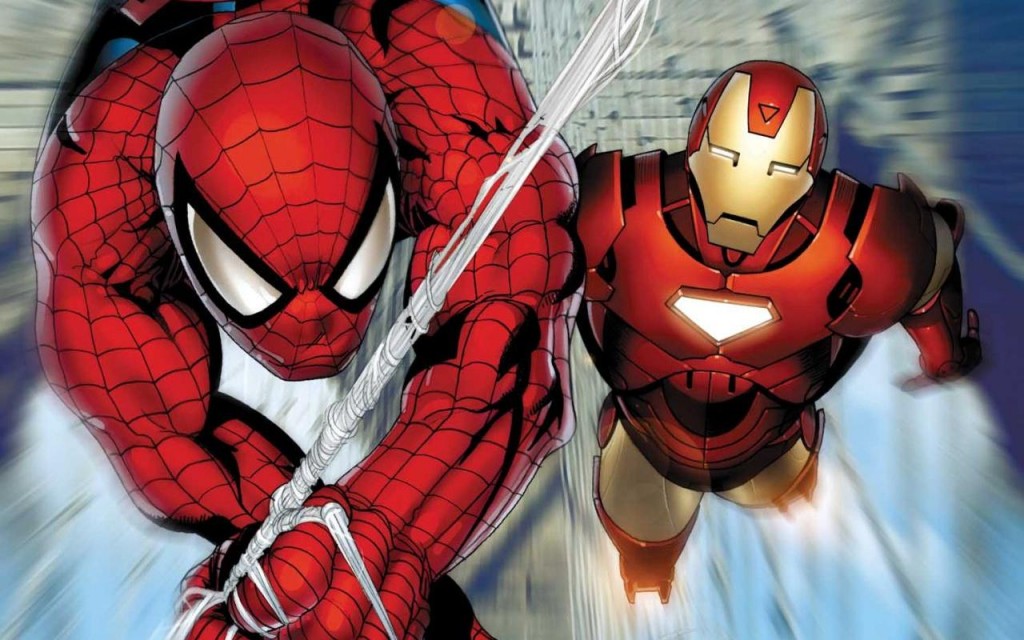 Iron-Man-Spider-Man