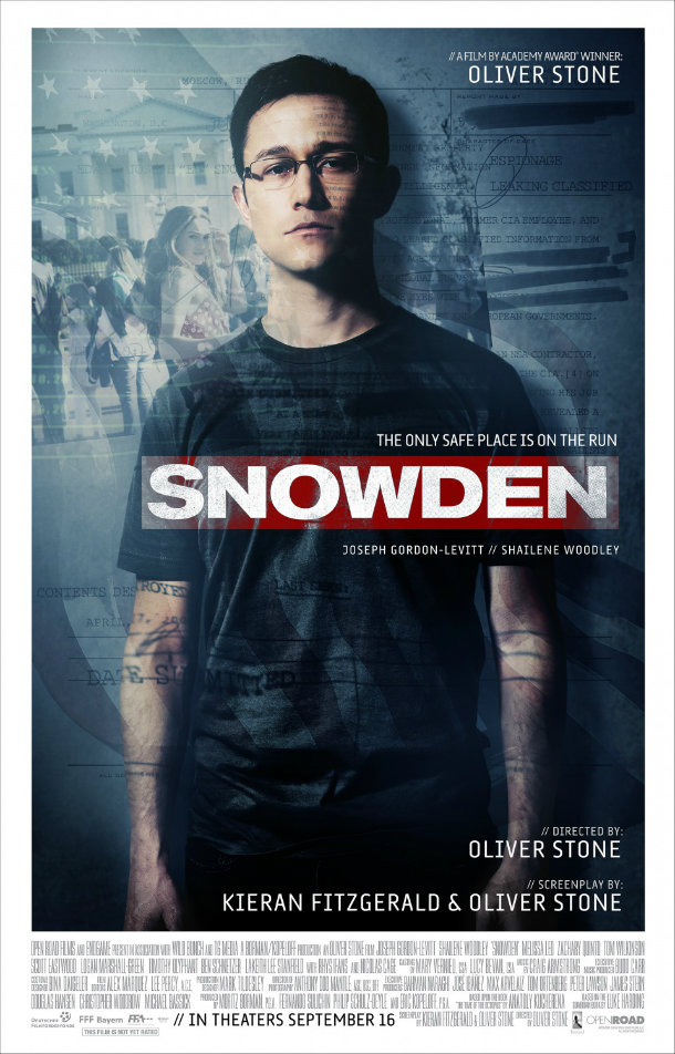 Snowden filme 2016 poster