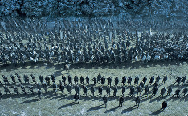 Game of Thrones Battle of the Bastards números