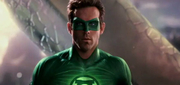 Green Lantern Ryan Reynolds fracasso