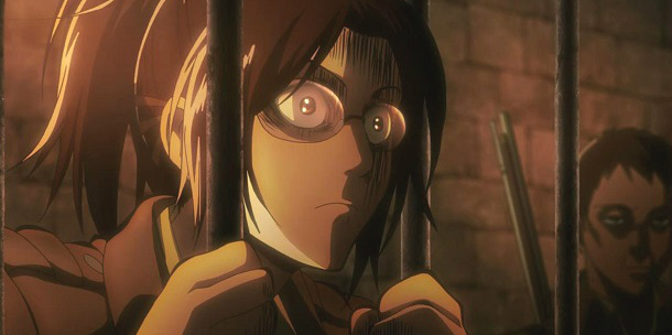 hange zoe attack on titan shingeki no kyojin top femininas anime