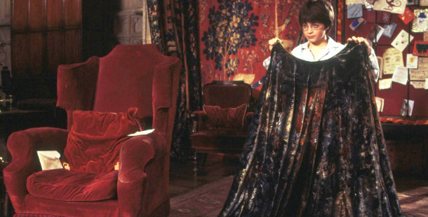 harry potter invisibility cloak