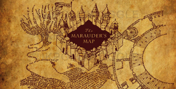 harry potter marauder's map