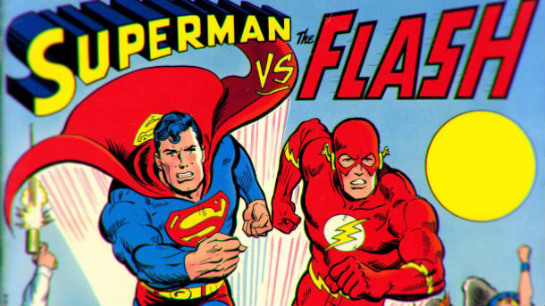 Justice League Flash Superman
