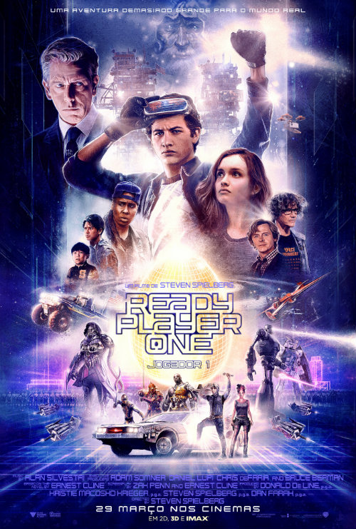 Cine Spot Blog: 7 posters das personagens de Ready Player One - Jogador 1