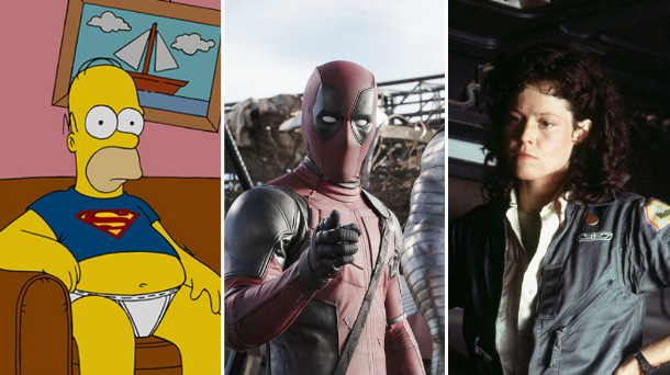 fox franchise simpsosn deadpool alien