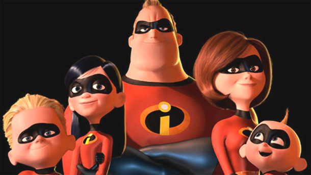 The Incredibles 2 familia