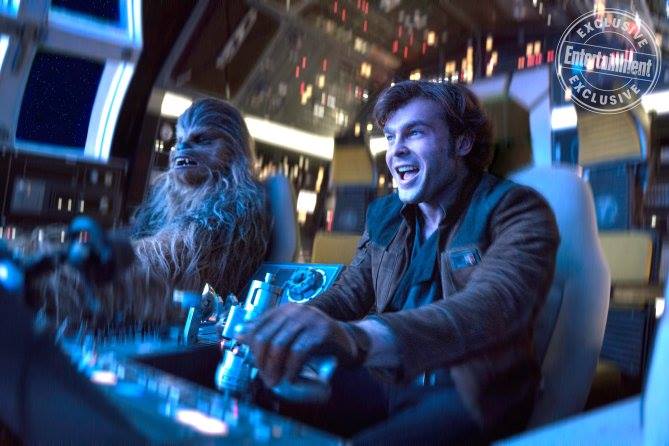 Chewbacca e Han Solo