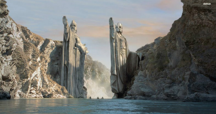 Portões de Argonath LOTR