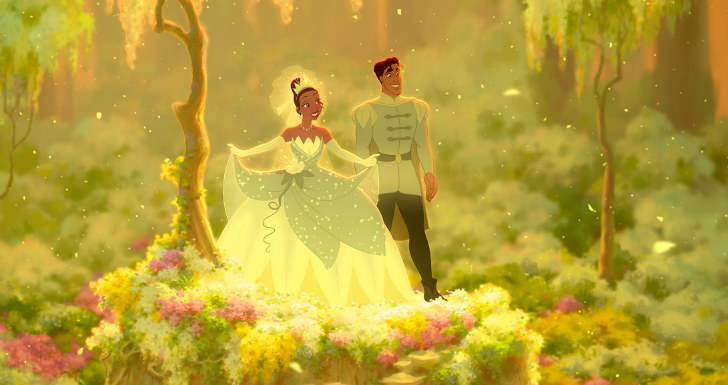 tiana disney a princesa e o sapo