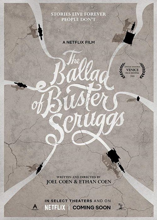 melhores posters the ballad of buster scruggs