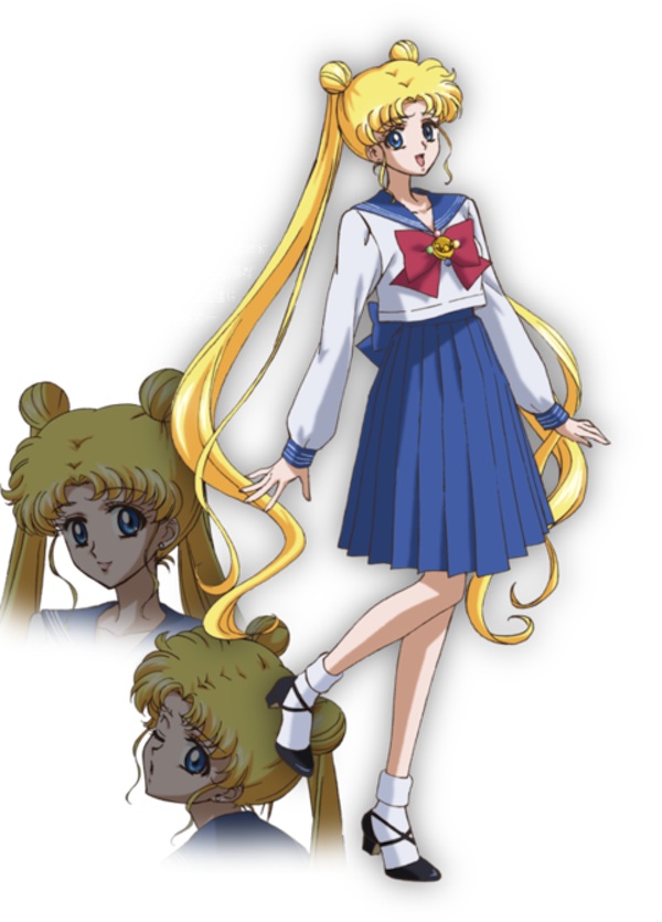 Opção Anime: Sailor Moon Crystal Designer das Personagens