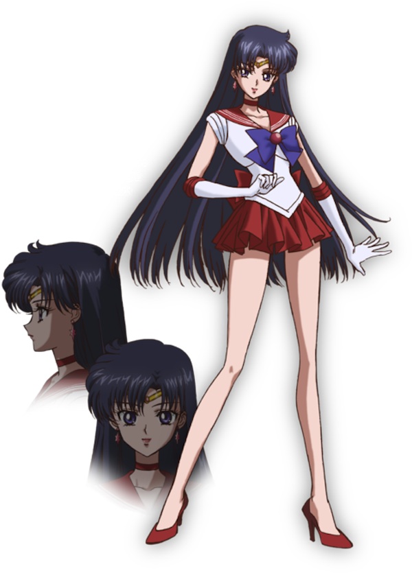 Opção Anime: Sailor Moon Crystal Designer das Personagens