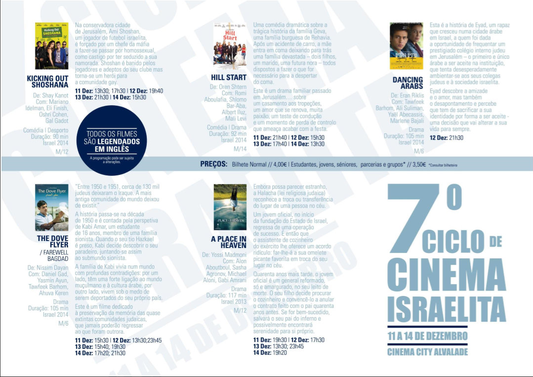 Ciclo de Cinema Israelita 7 Programa 2