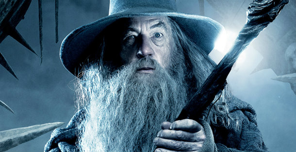 Gandalf O Hobbit A Batalha dos Cinco Exercitos