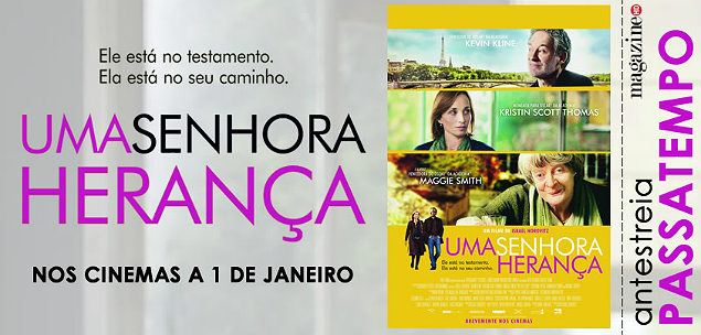 Uma Senhora Herança My Old Lady - Banner