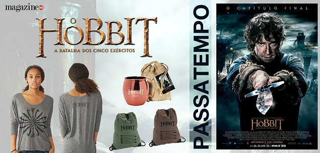 Hobbit O Hobbit A Batalha dos Cinco Exércitos Merch Banner